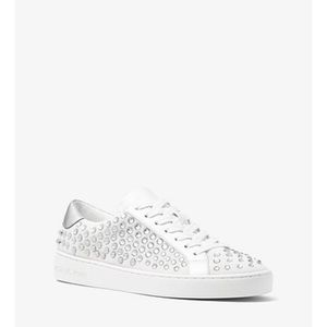 New Michael Kors Irving embellished sneakers